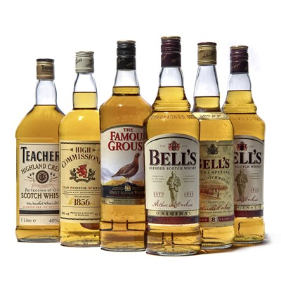 Lot 155 - 6 litre bottles Mixed Blended Scotch Whisky