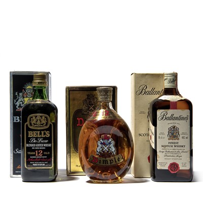 Lot 158 - 3 75cl Mixed Blended Scotch Whisky 1980s
