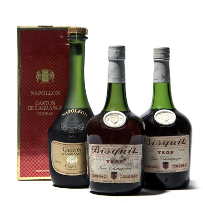 Lot 137 - 3 bottles Mixed Cognac