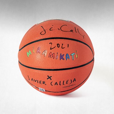 Lot 72 - Javier Calleja x Mira Mikati (Collaboration), 'Basketball', 2021