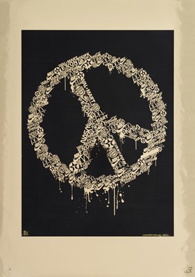 Lot 158 - D*Face (British 1978-), ‘What Wars Are For’, 2007