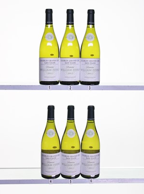 Lot 159 - 6 bottles 2012 Chablis Les Clos Fevre
