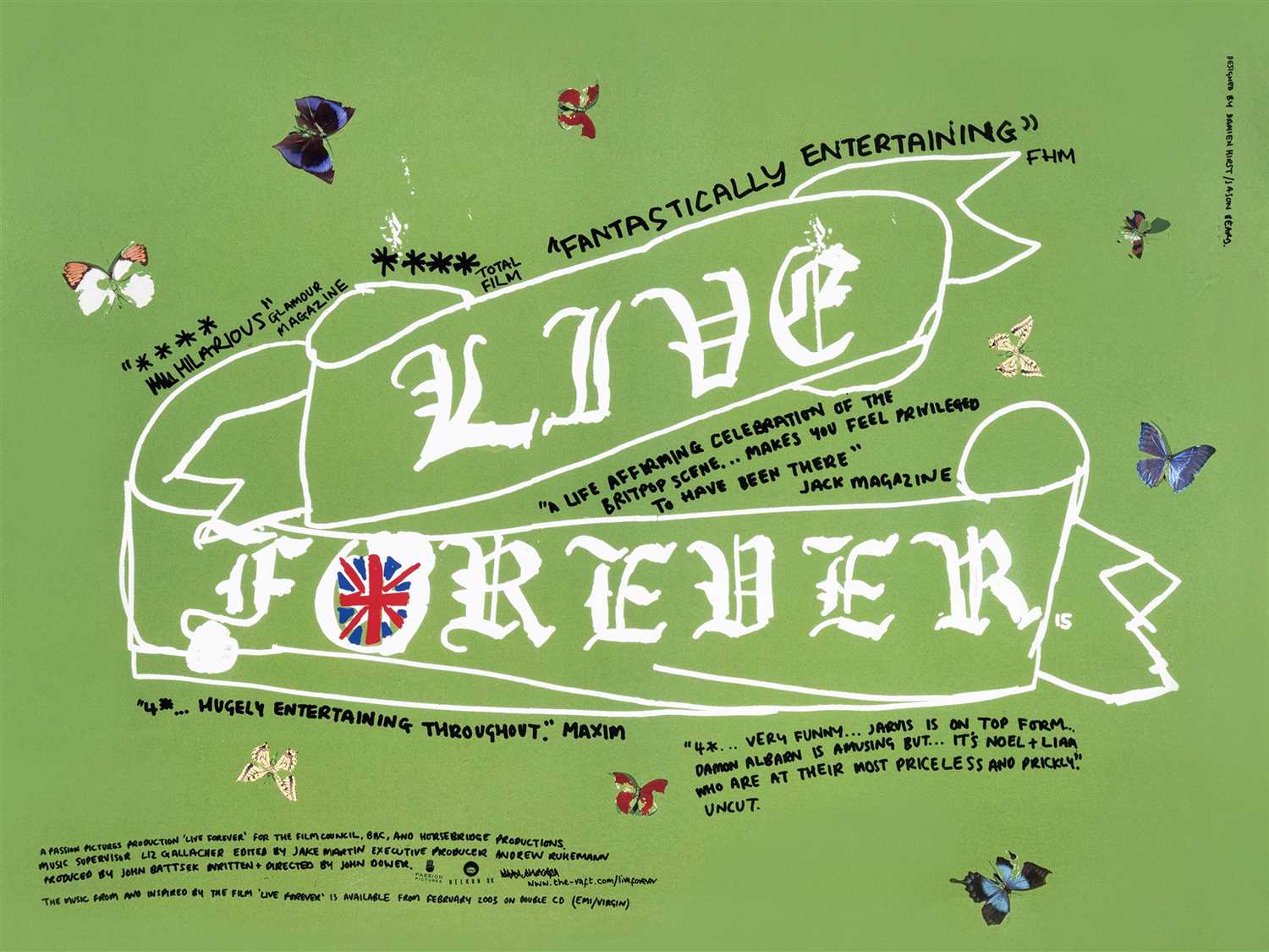Lot 35 - Damien Hirst & Jason Beard (Collaboration), 'Live Forever', 2003