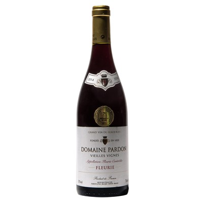 Lot 63 - 6 bottles 2014 Fleurie VV Domaine Pardon