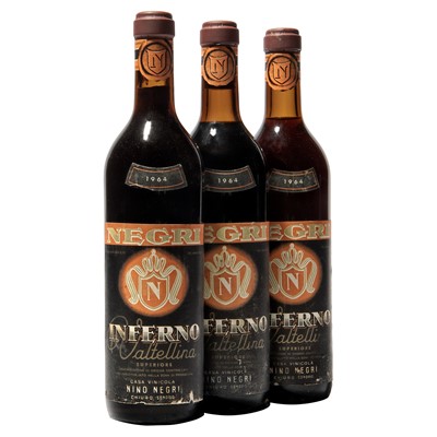 Lot 123 - 6 bottles 1964 Valtellina Inferno N Negri