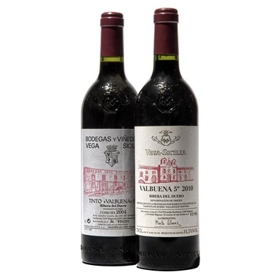 Lot 127 - 6 bottles Mixed Vega-Sicilia Valbuena
