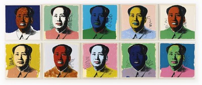 Lot 2 - After Andy Warhol, 'Mao'