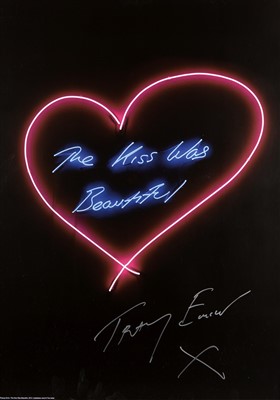 Lot 110 - Tracey Emin (British b.1963), ‘The Kiss Was Beautiful’, 2016