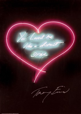 Lot 111 - Tracey Emin (British b.1963), ‘You Loved me Like A Distant Star’, 2016