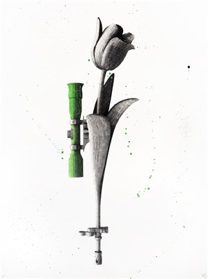 Lot 214 - Ludo (French b.1976), ‘Tulip Mania’, 2015