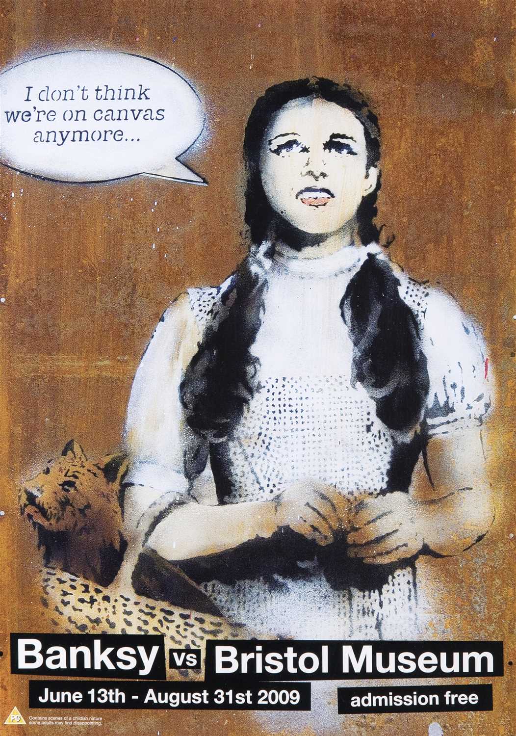 Lot 120 - Banksy (British b.1974), a collection of four Banksy vs Bristol Museum exhibition posters, 2009