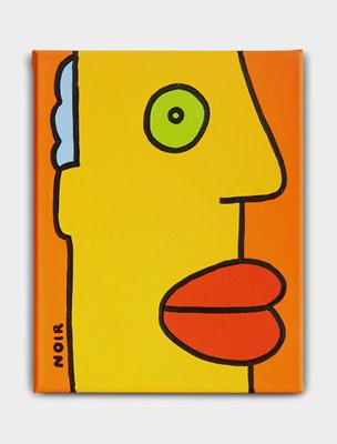 Lot 301 - Thierry Noir (French 1958-), 'I Wash My Feet Regularly Even If They Do Not Sound Dirty', 2020