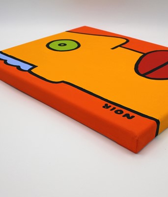 Lot 301 - Thierry Noir (French 1958-), 'I Wash My Feet Regularly Even If They Do Not Sound Dirty', 2020