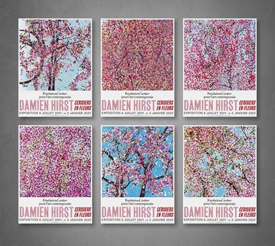 Lot 19a - Damien Hirst (British 1965-), 'Cherry Blossoms', 2021
