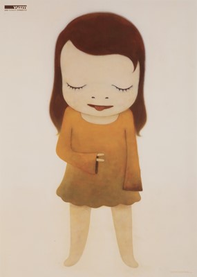 Lot 94 - Yoshitomo Nara (Japanese 1959-), 'Hazy Humid Day & Jolie The Little Thinker', 2021