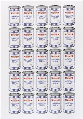 Lot 98 - Banksy (British b.1974), ‘Soup Cans Poster’, 2010