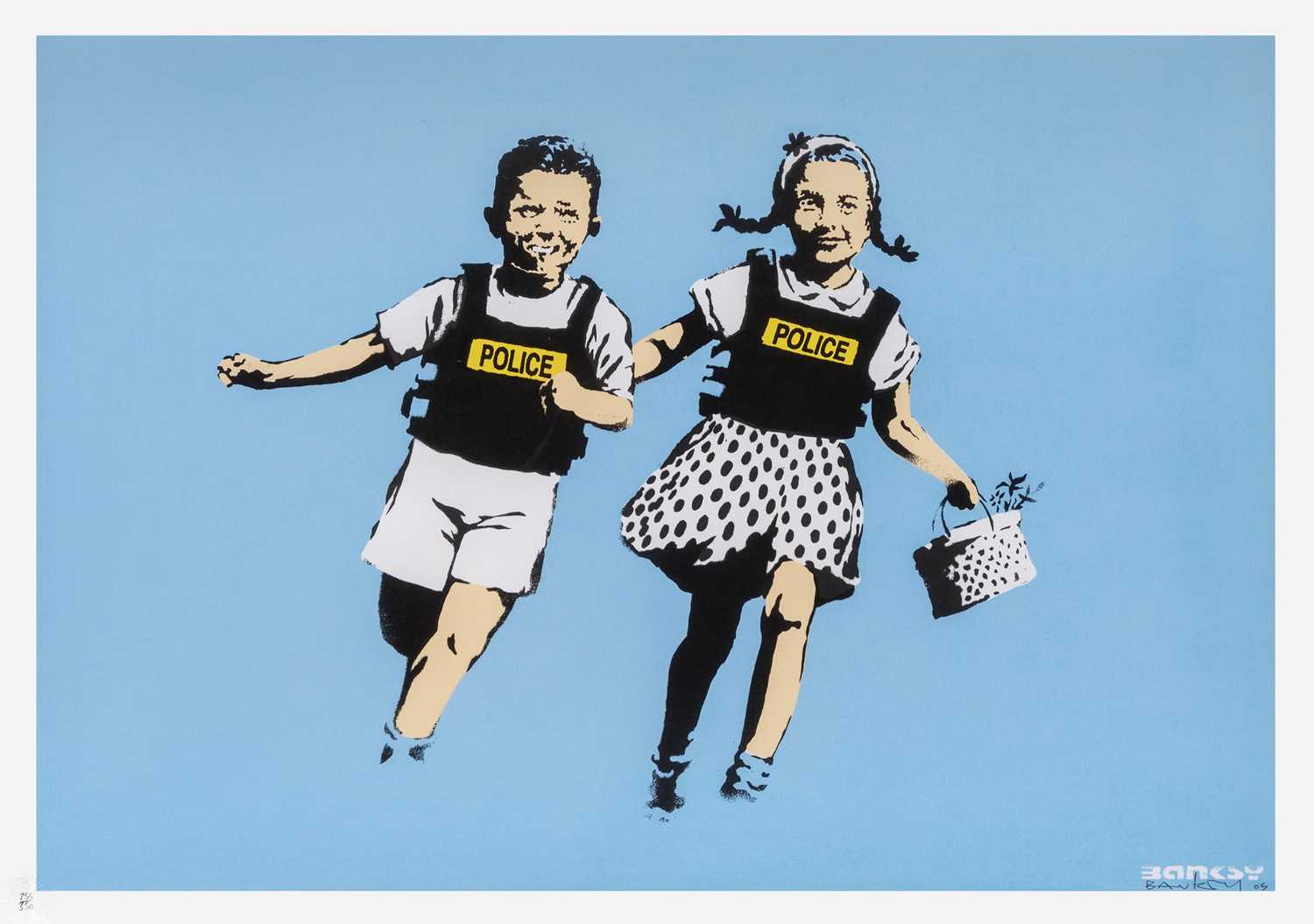 Lot 222 - Banksy (British 1974-), 'Jack & Jill (Signed)', 2005