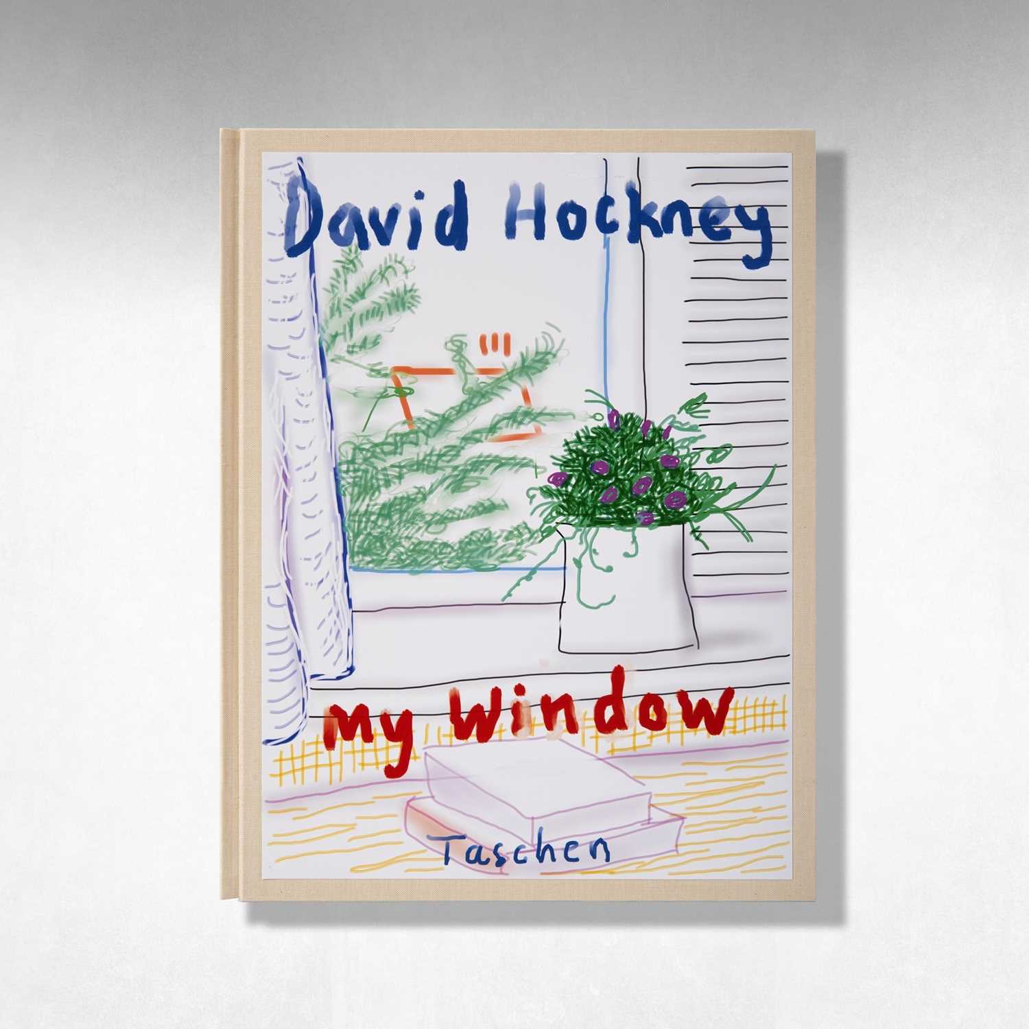 Lot 46 - David Hockney (British 1937-), 'My Window (Baby Sumo)', 2019