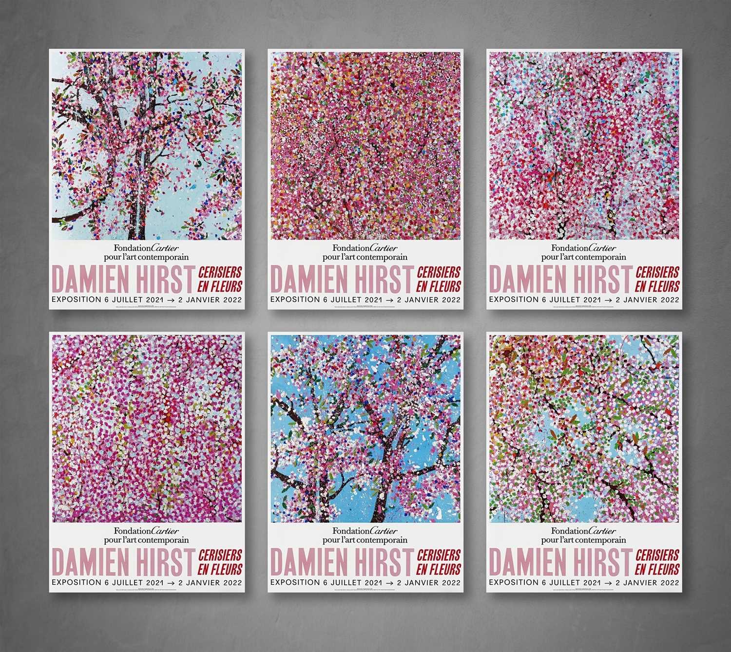 Lot 32 - Damien Hirst (British 1965-), 'Cherry Blossoms', 2021