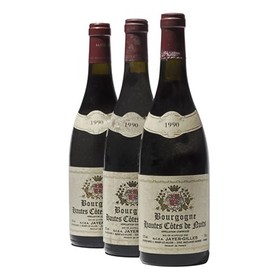 Lot 87 - 11 bottles 1990 Bourgogne Hautes Cotes du Nuits Jayer-Gilles