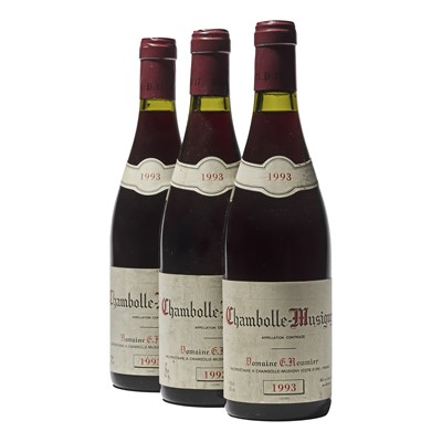 Lot 92 - 6 bottles 1993 Chambolle-Musigny Roumier