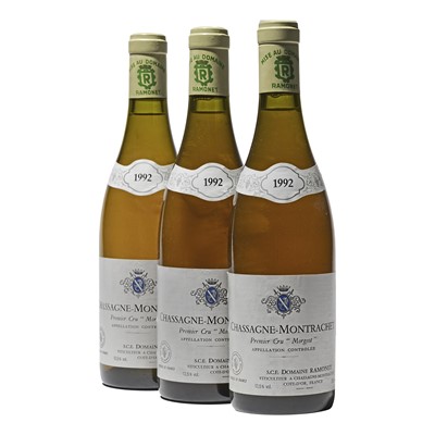 Lot 152 - 9 bottles 1992 Chassagne-Montrachet Morgeot Ramonet