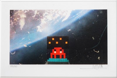 Lot 269 - Invader (French 1969-), 'Art4Space', 2013