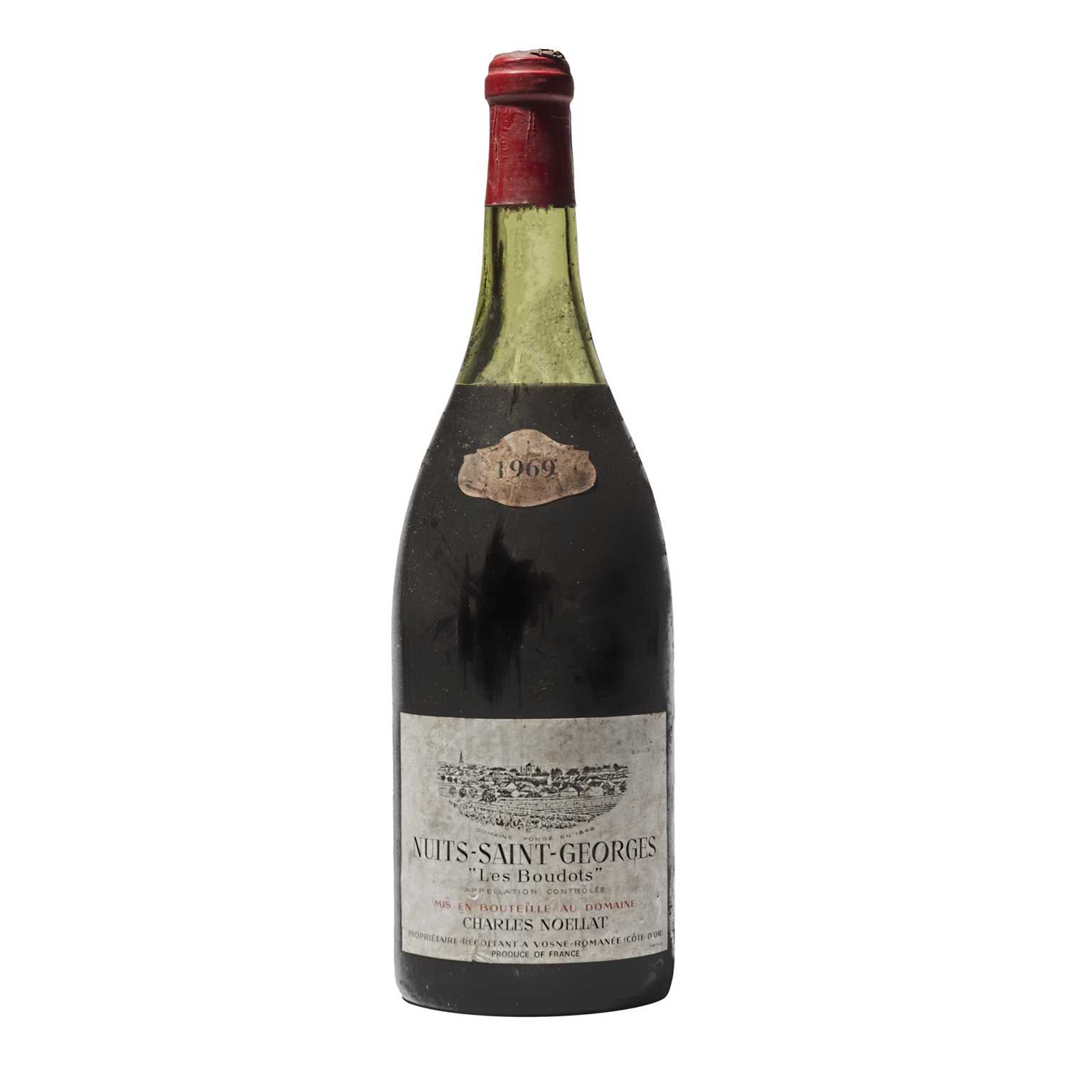 Lot 110 - 1 magnum 1969 Nuits-St.Georges Les Boudots Charles Noellat