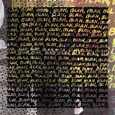 Lot 339 - Mel Bochner (American b.1940), ‘Blah Blah Blah & Background Noise’, 2013