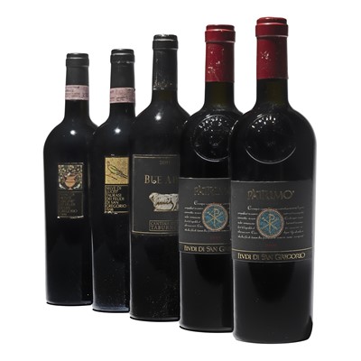 Lot 210 - 5 bottles Mixed Southern Italian Wines