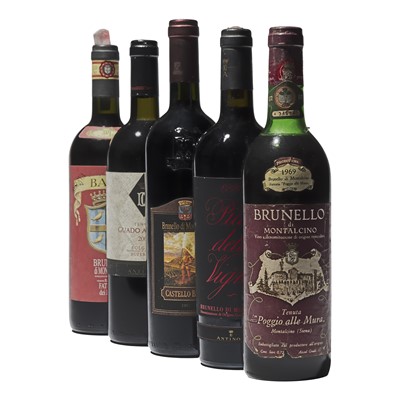 Lot 213 - 5 bottles Mixed Tuscan Wines