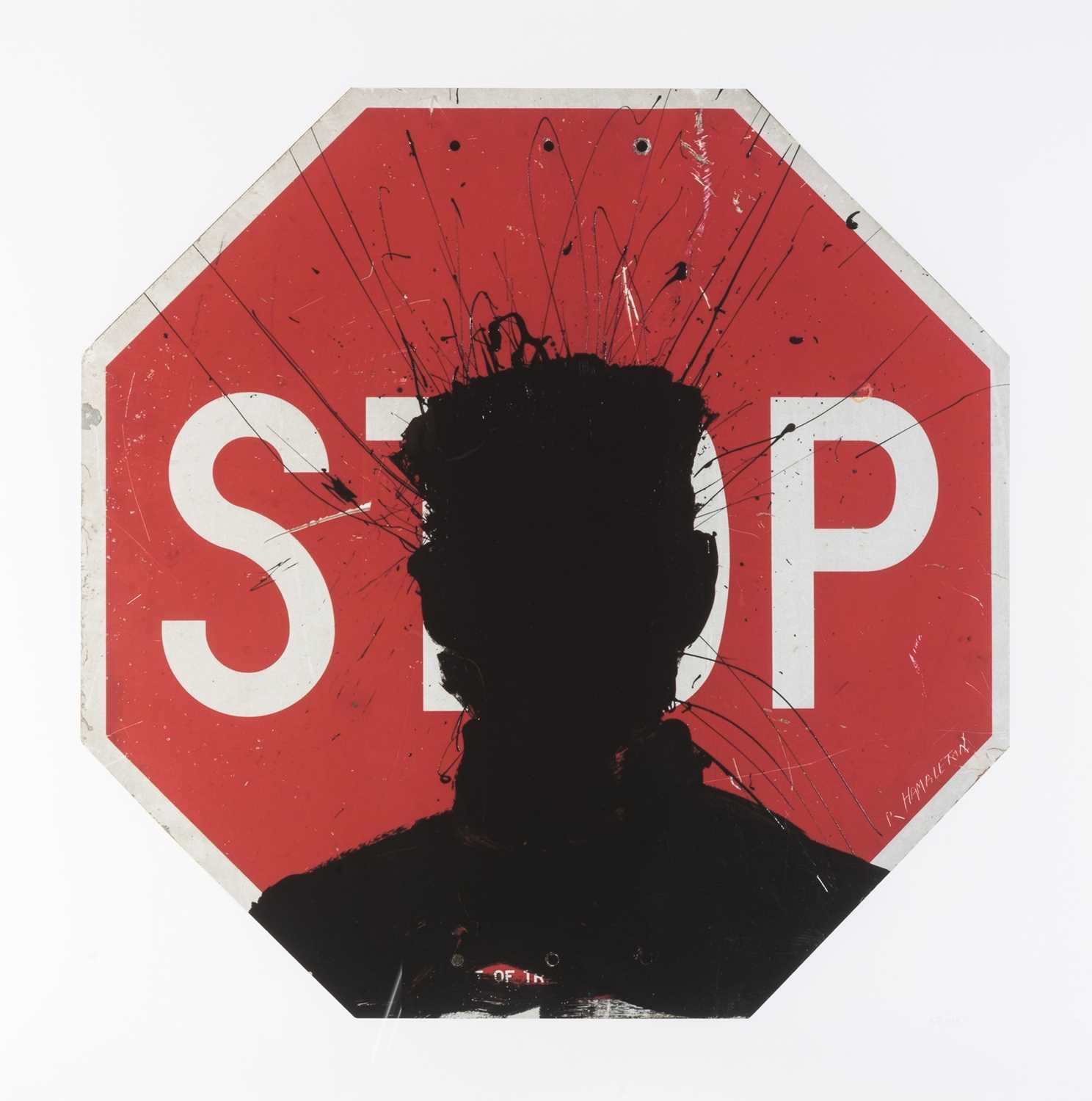 Lot 320 - Richard Hambleton (Canadian 1952-2017), 'Stop Sign', 2018