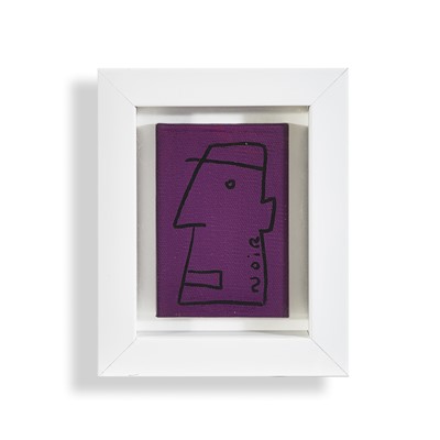 Lot 238 - Thierry Noir (French 1958-), 'Deep Purple', 2016