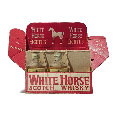 Lot 267 - 11 10cl White Horse Scotch Whisky 'Eighths' Believed 1970s