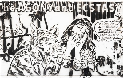 Lot 392 - Faile (Collaboration), 'The Agony And Ecstasy', 2005