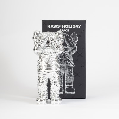 Lot 192 - Kaws (American 1974-), 'Holiday Space (Silver)', 2020