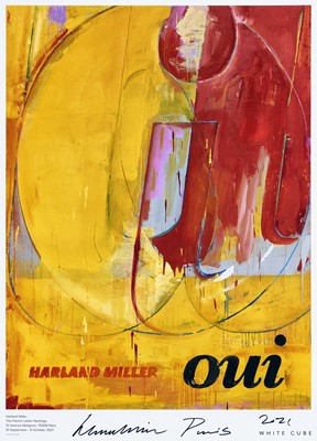 Lot 72 - Harland Miller (British 1964-), 'The French Letter Paintings (Oui)', 2021 (Signed)