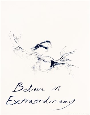 Lot 366 - Tracey Emin (British b.1963), 'Believe In Extraordinary', 2015