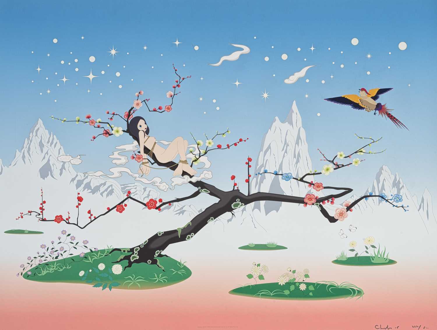 Lot 16 - Chiho Aoshima (Japanese 1974-), 'Japanese Apricot', 1999