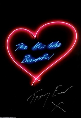 Lot 50 - Tracey Emin (British 1963-), ‘The Kiss Was Beautiful’, 2016