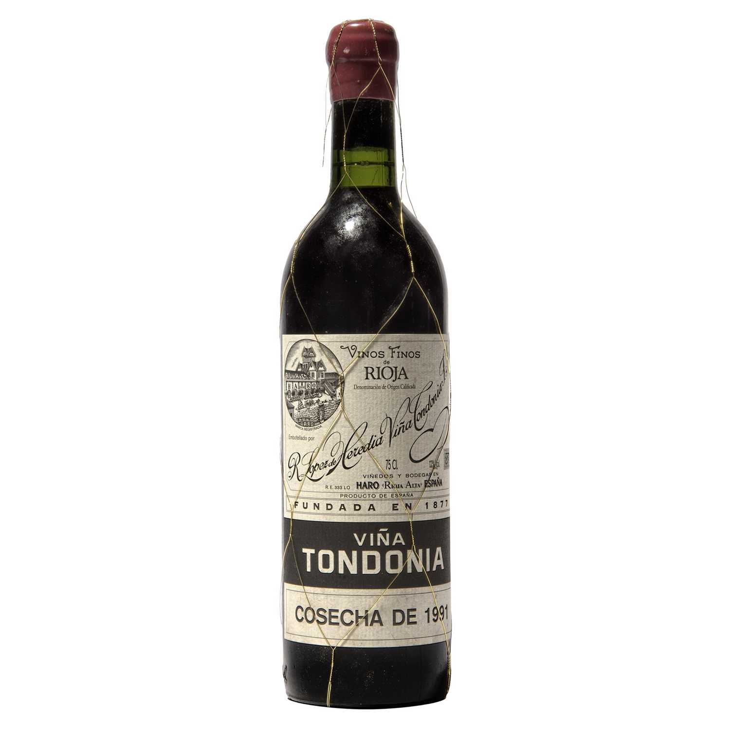 Lot 316 - 1 bottle 1991 Vina Tondonia Gran Reserva