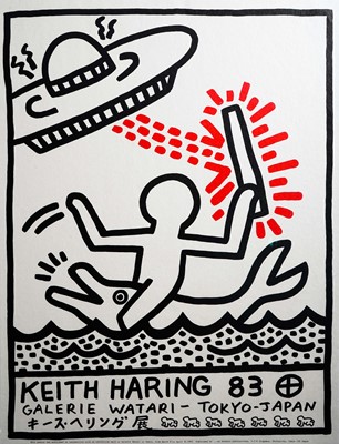 Lot 204 - Keith Haring (American 1958-1990), 'Galerie Watari', 1983