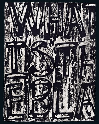 Lot 168 - Adam Pendleton (American 1984-), 'What Is The Black Dada', 2020