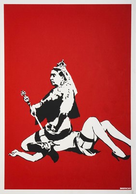 Lot 255 - Banksy (British 1974-), 'Queen Victoria', 2003