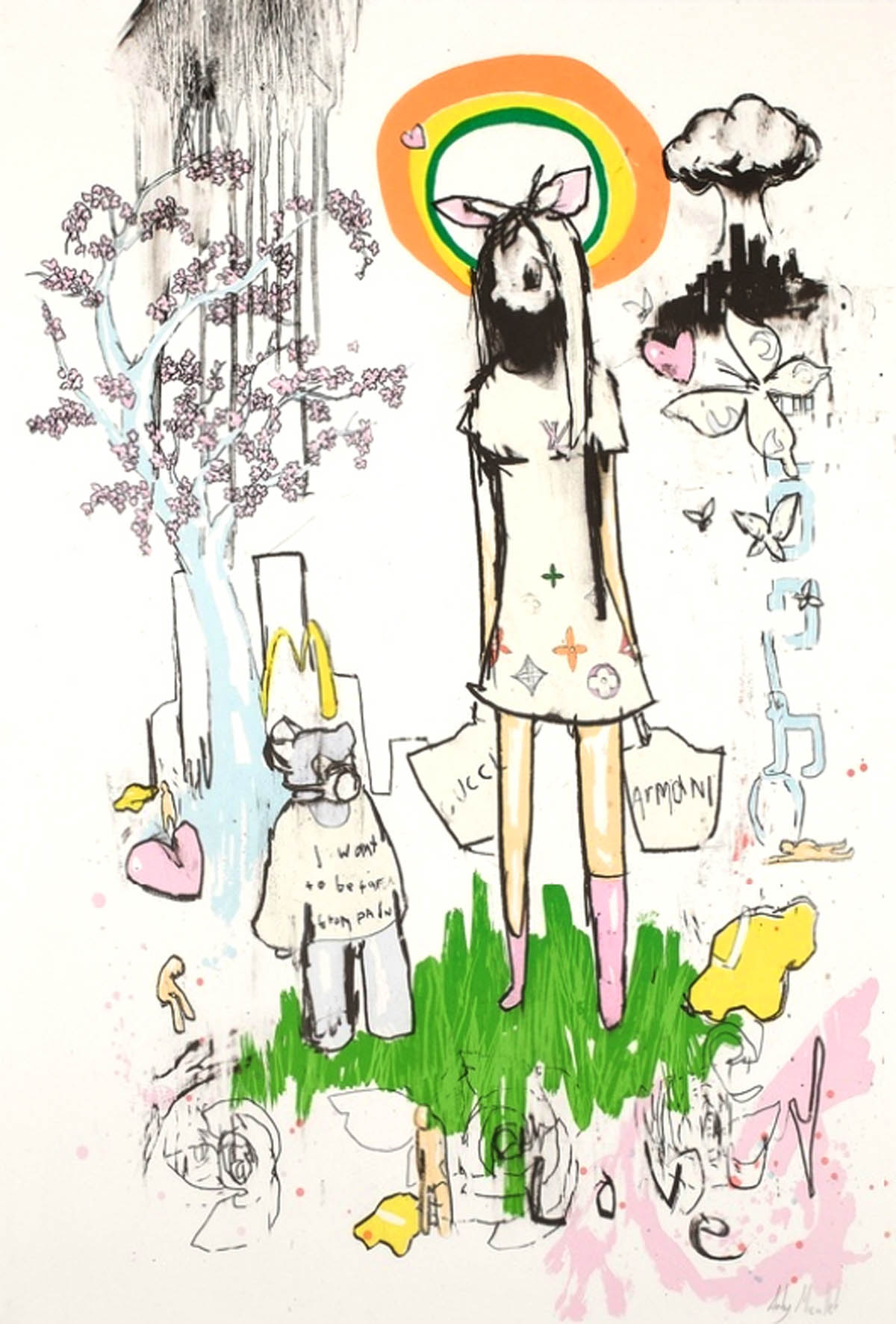 Lot 13 - Antony Micallef (British 1975-), 'Happy