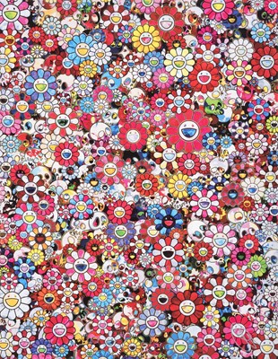 Lot 89 - Takashi Murakami (Japanese 1962-), Dazzling Circus: Embrace Peace And Darkness Within Thy Heart', 2013