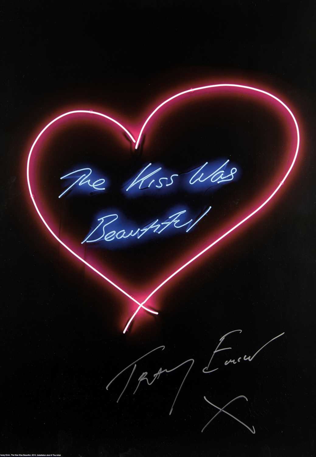 Lot 102 - Tracey Emin (British 1963-), 'The Kiss Was Beautiful’, 2016