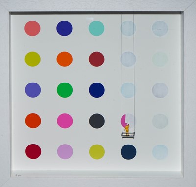 Lot 83 - Roy's People (British), 'Scrubbed Out Spots', 2022