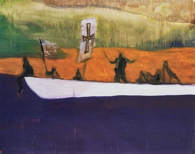 Lot 79 - Peter Doig (Scottish 1959-), 'Untitled (Canoe)', 2008