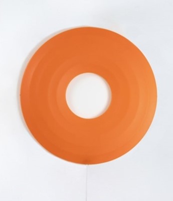 Lot 228 - Josh Sperling (American 1984-), Donut Lamp (Orange), 2020